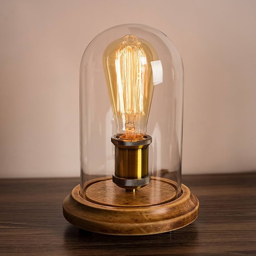 Surpars House Vintage Desk Lamp アメリカ製 Surpars House Farmhouse Table Lamp, Vintage Desk Decor with